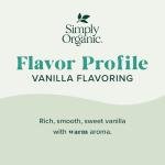 Organic Non-Alcoholic Vanilla Flavoring - 4 Ounces