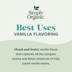 Organic Non-Alcoholic Vanilla Flavoring - 4 Ounces