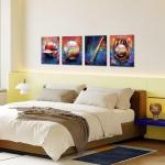 Baseball Canvas Wall Art for Man Caves