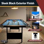 Hathaway Fairmont 6-Ft Portable Pool Table Set