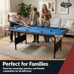 Hathaway Fairmont 6-Ft Portable Pool Table Set