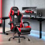 N-GEN Gaming Chair with Footrest and Lumbar Support