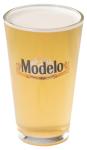 LORD'S ROCKS Modelo Beer Glasses 16oz Pint Glass - Set of 4 Authentically Licensed Compatible