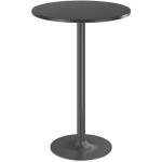 Furmax Round Bar Height Bistro Table - Black