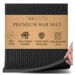 Heavy Duty Silicone Bar Mat for Bartending & More