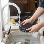 60-Piece Black Slate Coaster Set for Home & Bar