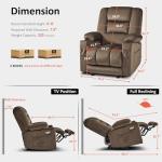 Comfortable Zero Gravity Recliner with Massage & USB