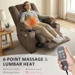 Comfortable Zero Gravity Recliner with Massage & USB