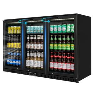 Bluelinecool 3-Door Under Counter Beverage Cooler