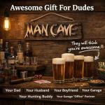 Rustic Wall Sign for Man Cave Decor
