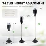 Adjustable Smokeless Floor Ashtray for Home & Patio