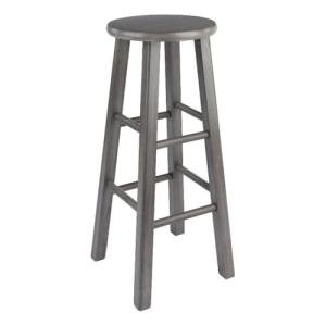 Rustic Gray 29" Square Leg Bar Stool