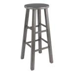 Rustic Gray 29" Square Leg Bar Stool