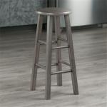 Rustic Gray 29" Square Leg Bar Stool