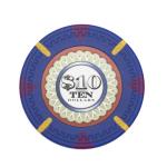 Claysmith Gaming The Mint Poker Chip Heavyweight 13.5-gram Clay Composite – Pack of 50 ($10 Dark Blue)