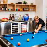 BODEGACOOLER 30" Back Bar Cooler with Digital Touch | Commercial Wine & Beverage Refrigerator, Holds 31 Bottles & 92 Cans, Adjustable Shelves, Child Lock & Smart Temp Control for Beer,Soda Drinks,Wine