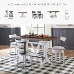 Rustic Farmhouse 36" Counter Height Dining Table
