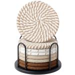 Lazebox Absorbent Coaster Set for Drinks