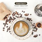 Lazebox Absorbent Coaster Set for Drinks