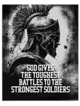 Spartan Warrior Motivational Wall Art Print