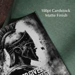 Spartan Warrior Motivational Wall Art Print