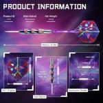 CyeeLife 3-Pack Steel Tip Darts Set