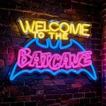 Bat Cave Neon Sign - Fun Wall Decor