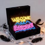 Bat Cave Neon Sign - Fun Wall Decor