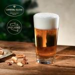 Set of 6 Krosno Beer Glasses, 17.9 oz