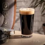 Set of 6 Krosno Beer Glasses, 17.9 oz