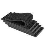 10-Pack Non-Slip Bar Mats for Cocktails & Drinks