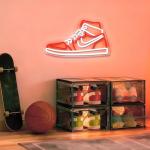 Dimmable Neon Shoe Signs for Man Cave Decor