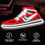Dimmable Neon Shoe Signs for Man Cave Decor