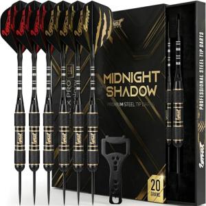IgnatGames Premium Steel Tip Darts Set with Case