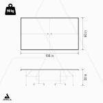 JOOLA Nova Pro Plus Weatherproof Table Tennis Table