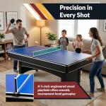 Hathaway Maverick 7 Ft Pool Table & Ping Pong Combo
