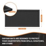 Bar Mat Set for Home and Outdoor Use