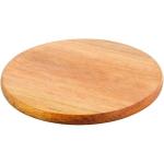 8 Pack Round Acacia Wood Drink Coasters
