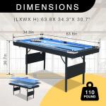 3-in-1 Folding Pool, Ping Pong, Dining Table