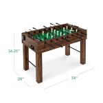 54 Inch Full-Size Foosball Table for Game Room