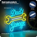 Neon Garage Sign - Perfect Man Cave Decor