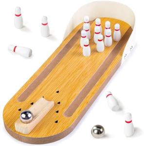 Mini Bowling Set: Fun Desk Game for Everyone