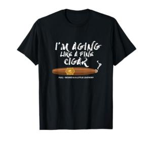 Sarcastic Cigar Lover's T-Shirt for Smokers