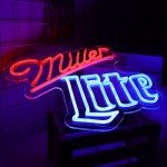 Vinray Miller's Neon Light for Man Cave Decor