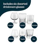 Libbey Craft Spirits Drinkware Glass Set of 6