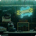 Neon Garage Sign - Perfect Man Cave Decor