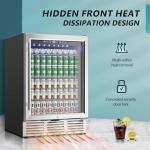 24" Beverage Cooler for Man Cave & Bar