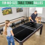 GoSports 7ft 3-in-1 Pool, Dining, & Table Tennis
