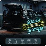 Neon Garage Sign - Perfect Man Cave Decor