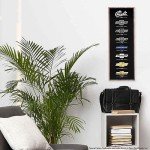 Chevrolet Logo Vertical Wood Wall Art for Man Cave